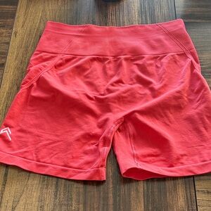 Effortless Seamless Shorts | Sweet Red
